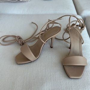 IRO Leather Strap Heel